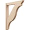 Ekena Millwork 5 1/2-in W x 34-in D x 42-in H Funston Trad Rough Cedar Woodgrain TimberThane Outlooker, Primed Tan OUTUR055X34X42FST04RCPR - alternate 1